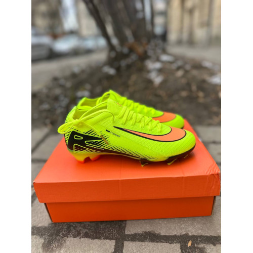 Бутси Caroc Air 16 Light green Black  (з носком)